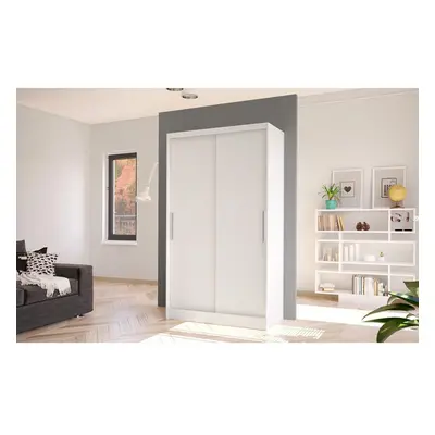 (Full White ) Easy Costa I Sliding Door Wardrobe 100cm