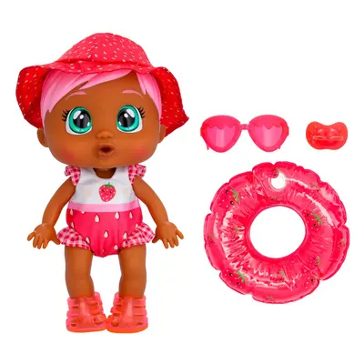 Cry Babies - Fun n\' Sun Allie 10\ Baby Doll with Strawberry Themed Swimsuit Plus Accessories - 