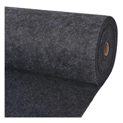 vidaXL Exhibition Carpet Rib 1,2x20 m Anthracite