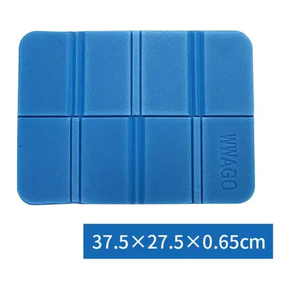 (Blue) Foldable Folding Outdoor Camping Mat XPE Waterproof Seat Foam Pad Chair Picnic Moisture-p