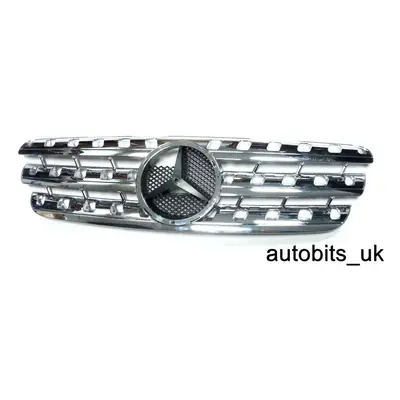 MERCEDES ML W163 FRONT GRILLE CHROME FITS ALL ML NEW