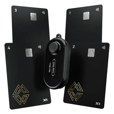 Cypherock X1: Premier Hardware Wallet for Storage of BTC Crypto, NFTs