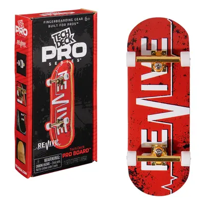 TECH DECK Revive Pro Series Finger Board with Storage Display Built for Pros; Authentic Mini Ska