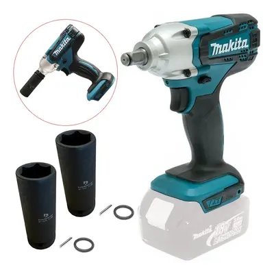 Makita DTW190Z 18v Cordless 1/2" Impact Wrench Scaffolding Tool + 2x 21mm Socket