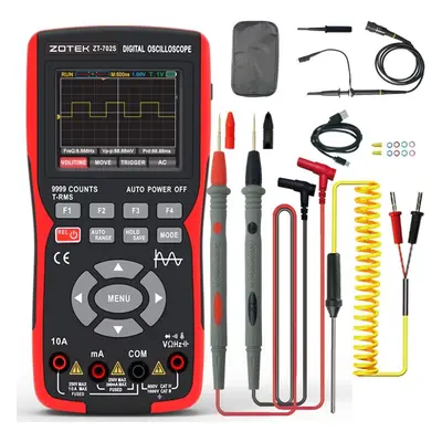 (as shown) 2-in-1 Digital Automated Oscilloscope Multimeter, Kbyte Record Length, Msa/s High Sam