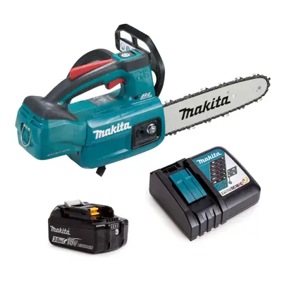 Makita DUC254RF 18v LXT Cordless Brushless 25cm Chainsaw Top Handle x 3.0ah