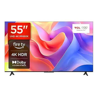 TCL PF650K 55" 4K HDR PRO Smart Fire TV with Freely - 55PF650K