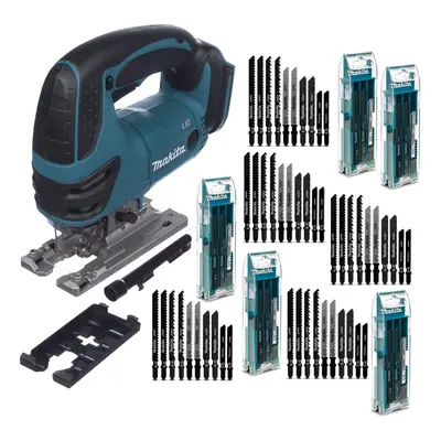 Makita DJV180Z 18v Top Handle Cordless Jigsaw LXT Lithium + Blades + Dust Ext