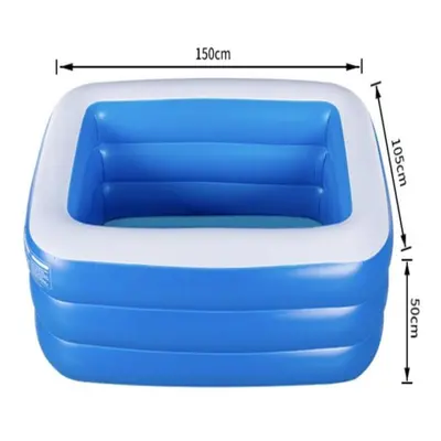 (150x105x50cm) 150/180/210cm Layers Inflatable Pool Family Swim Center Pool For Kids Adults