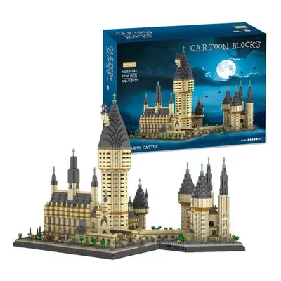 Building Block, Large Castle Building Block Set Nano Mini Blocks DIY Toys