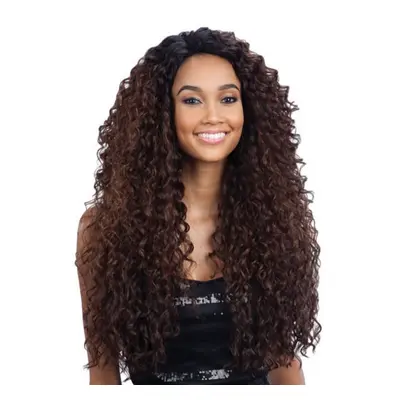 FreeTress Equal Lace Deep Invisible"L" Part Lace Front Wig - KITRON (2 Dark Brown)