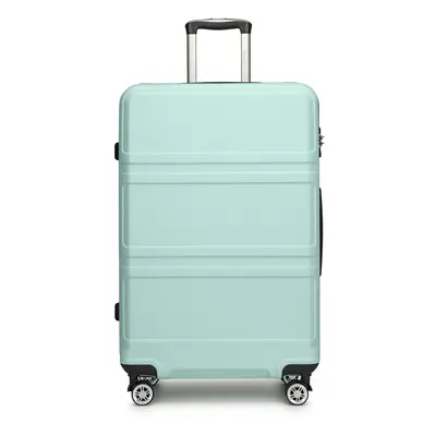 (28 inch) 20/24/28 inch Mint Green ABS Hard Shell Suitcase With TSA Lock