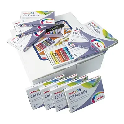 Arts Oil Pastels Class Pack Brilliant Fade Resistant Colours Long Lasting (Packs Of Colour)