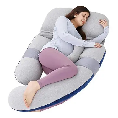 AS AWESLING 60in Full Body Pillow | Nursing, Maternity and Pregnancy Pillow | Extra Large U Shap