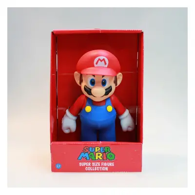 (Red Mario) 9" High quality Super Mario Bros Action Figures Toys Big Size With Retail Box