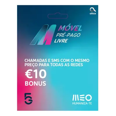 Sim Card Portugal MEO Altice Prepaid Active Credit EU UK Roaming Free