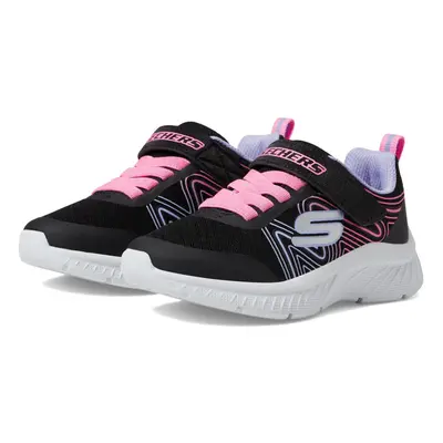 Skechers Microspec Plus-Swirl Sweet Sneaker Black/Multi US Unisex Little Kid