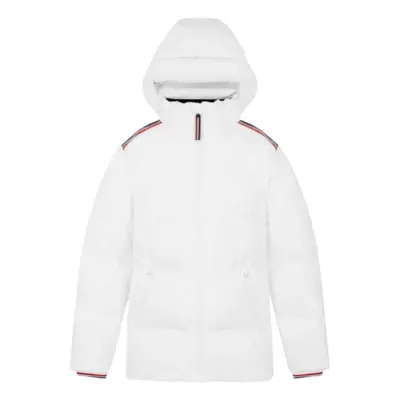 (3XL) Mercedes-AMG Mens Team Puffer Jacket (White)