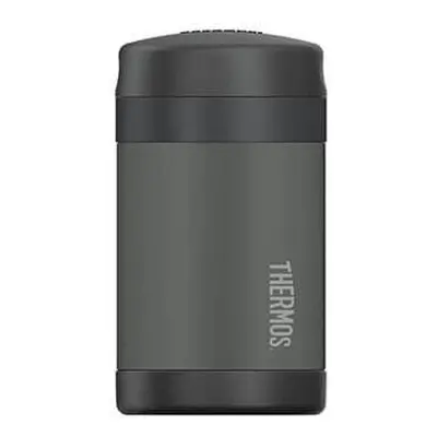 Thermos FUNtainer S/Steel Vacuum Insulated Holder (Fd Charcl)