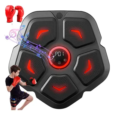 5 Holes Music Boxing Machine Workout Wall Mount Machine Electronic Boxing Punching Pads UK