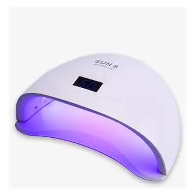 (EU Plug) LED UV Nail Dryer Light Gel Nail Polish Curing Sensor Cure Machine Lamp