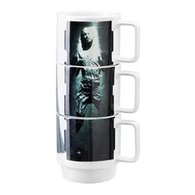 Underground Toys Stacking Slave Leia Han in Carbonite Lando Star Wars Home Mugs