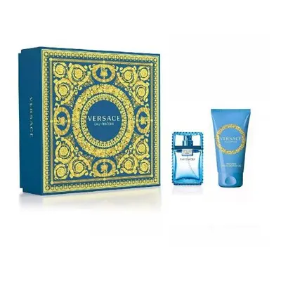 Versace Eau Fraiche Pcs Set For Men: Oz Eau De Toilette Spray + 1.7 Shower Gel