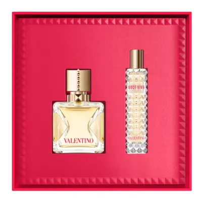 Valentino Voce Viva Pcs Set For Women: 1.7 Eau De Parfum + 0.5 Eau De Parfum