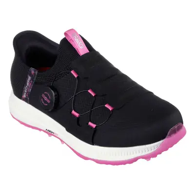 (UK 7, Black/Pink) Skechers Womens GO GOLF Elite 5-Slip 'In Waterproof Comfortable Golf Shoes