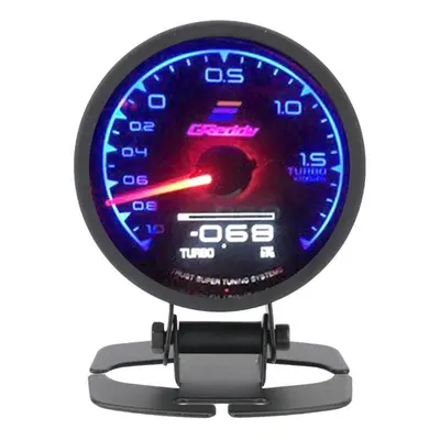 Lcd Digital Display Color Car Gauge Racing Gauge Voltage Display Turbo Boost Gauge