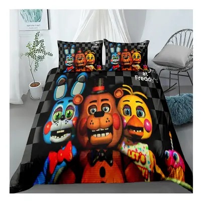 (Style 07, Double) Five nights at freddy's Bedding Single Double Duvet Cover SET