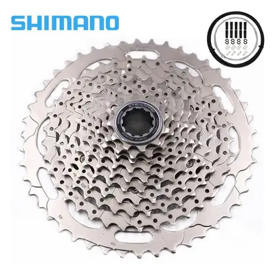 (silver) Shimano m4100 11-42t/11-46t Speed Cassette