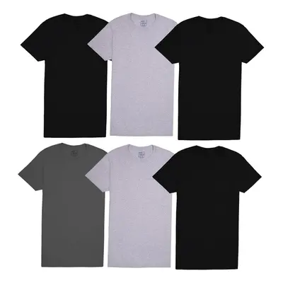 Fruit of the Loom Men's Eversoft Cotton Short Sleeve Pocket T Shirts & Undershirts Breathable & 