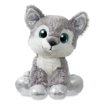 AURORA, 60960, Sparkle Tales, Blizzard Husky Dog, 12In, Soft Toy, Silver, Grey, 12-Inch