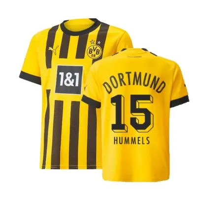 (SB) Borussia Dortmund Home Shirt (Kids) (HUMMELS 15)