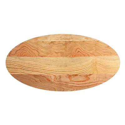 (120 x x cm) vidaXL Table Top Light Brown 100x50x4 cm Solid Wood Oak Oval coffee table top