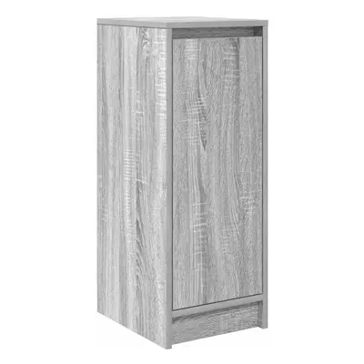 (grey sonoma) vidaXL Shoe Cabinet Grey Sonoma 29.5x34x76 cm Engineered Wood shoe rack