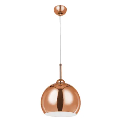 Premier Housewares Ceiling Lights Copper Finish Round Shape Pendant Light Antique Ceiling Lighti