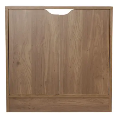 (Oak) Full Pedestal Bathroom Under Cupboard Storage