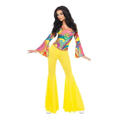 Smiffys Womens/Ladies 70s Groovy Babe Costume Set