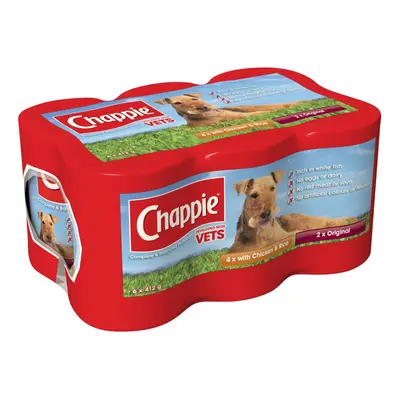 Chappie Can Favourites 6x412g (Pack of 4)