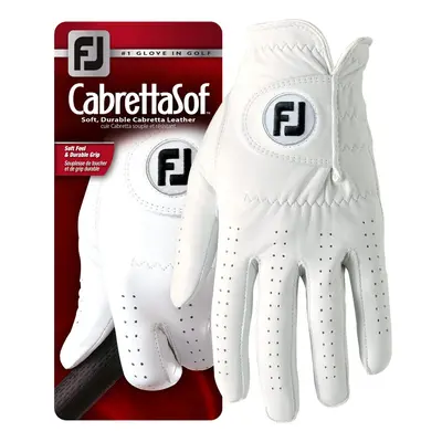 FootJoy CabrettaSof Golf Glove, White