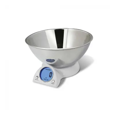 Measure with Precision: Salter Mixing Bowl Kitchen Scale White