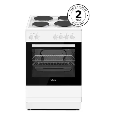 Altimo CESS602W 60cm Electric Single Cavity Cooker - White