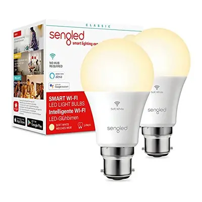 Sengled Smart Bulbs Alexa Light Bulbs Bayonet, WiFi Bulbs That Work with Alexa Smart Home Device