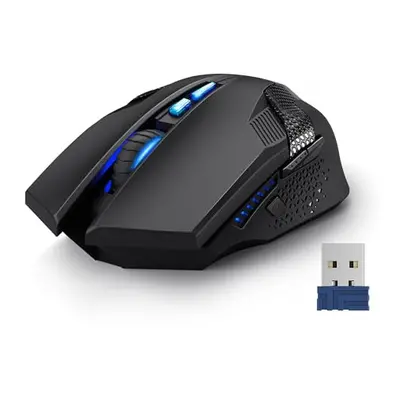 Wireless Gaming Mouse, DPI Adjustable Wireless Mouse 2.4G USB Computer Gaming Mouse, Programmabl