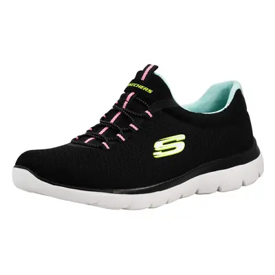 Skechers Sport Women's Summits Sneaker Black/Multi W