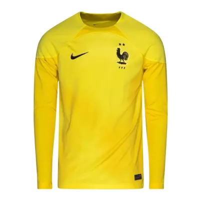 (XL) France LS Goalkeeper Shirt (Yellow)