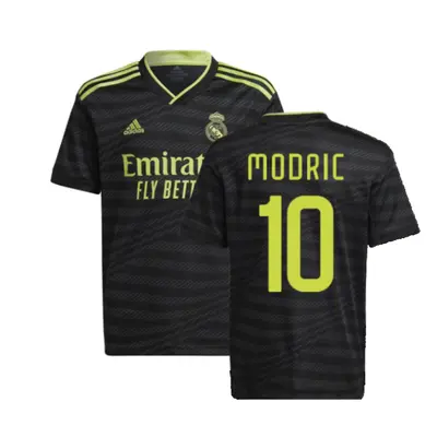 (XXL) Real Madrid Third Shirt (Kids) (MODRIC 10)