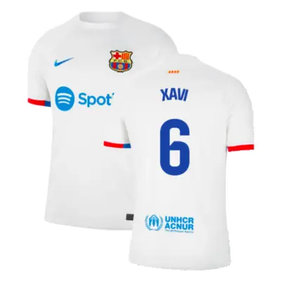 (XL) Barcelona Away Shirt (Xavi 6)